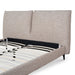 Fabric Queen Bed Frame - Stonish Beige - image 5