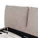 Fabric Queen Bed Frame - Stonish Beige - image 7
