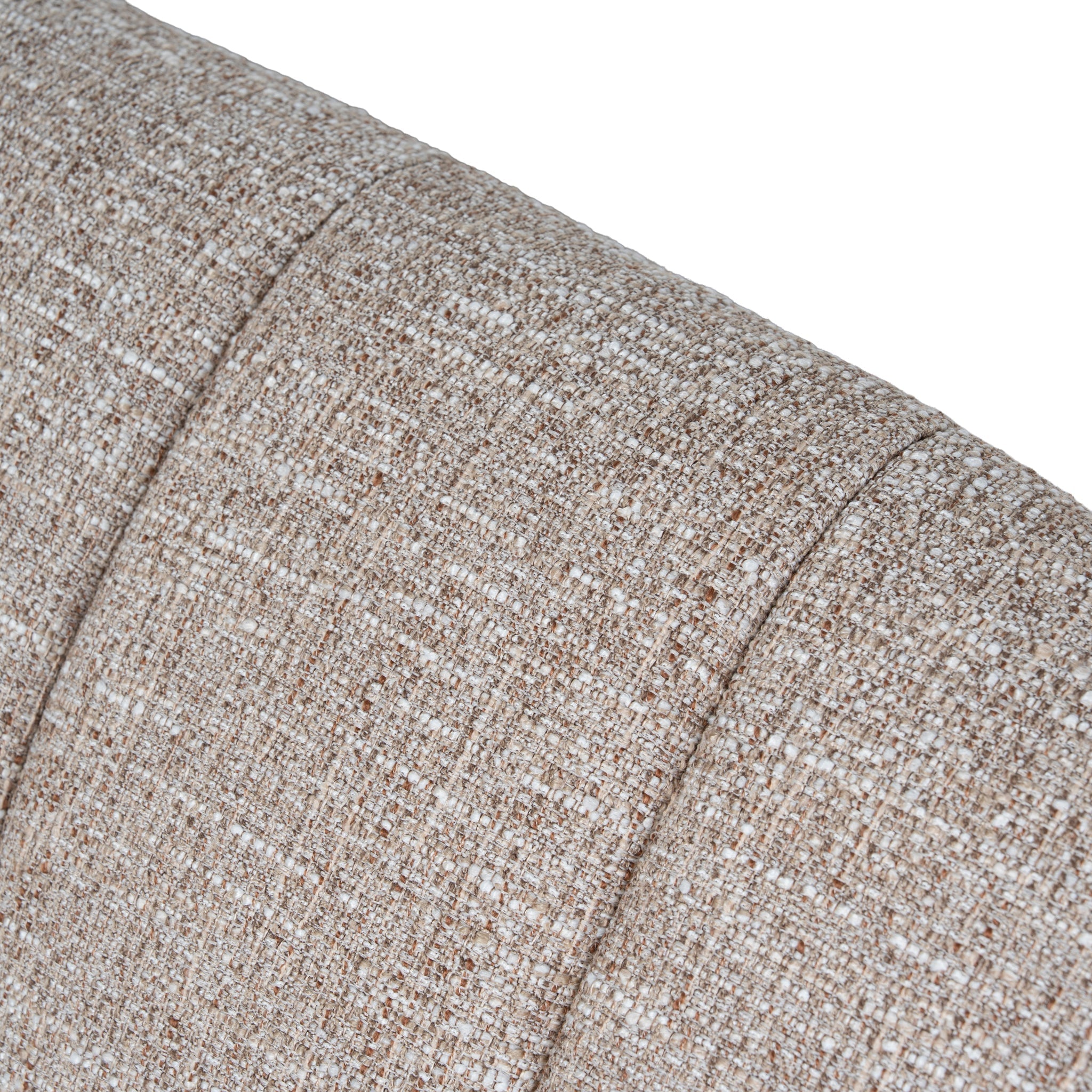 Fabric Queen Bed Frame - Stonish Beige - image 10