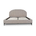 Showcasing Vabevela Fabric Queen Bed Frame - Stonish Beige BD10523-YO Bed Frame by Calibre Furniturs