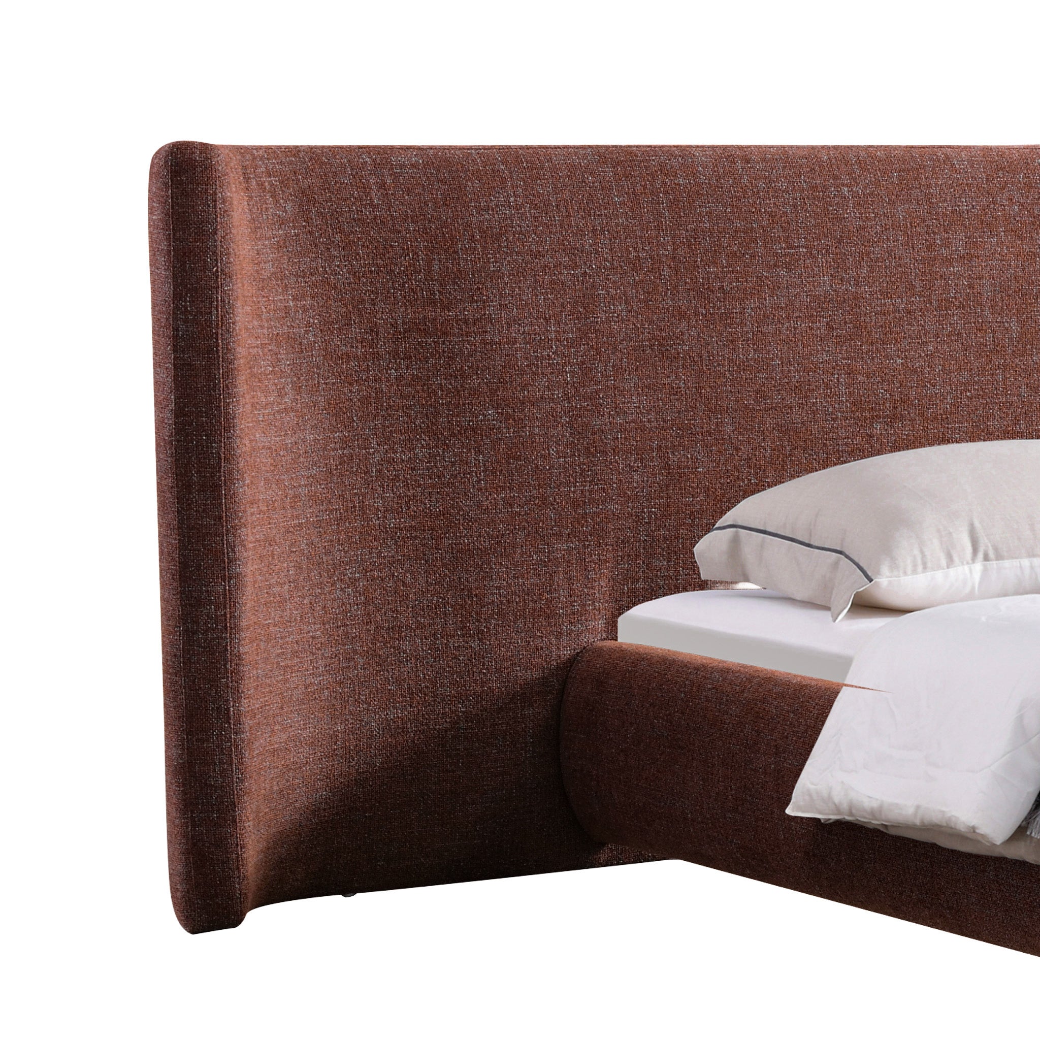 CBD12379-YO King Bed - Moss Brown