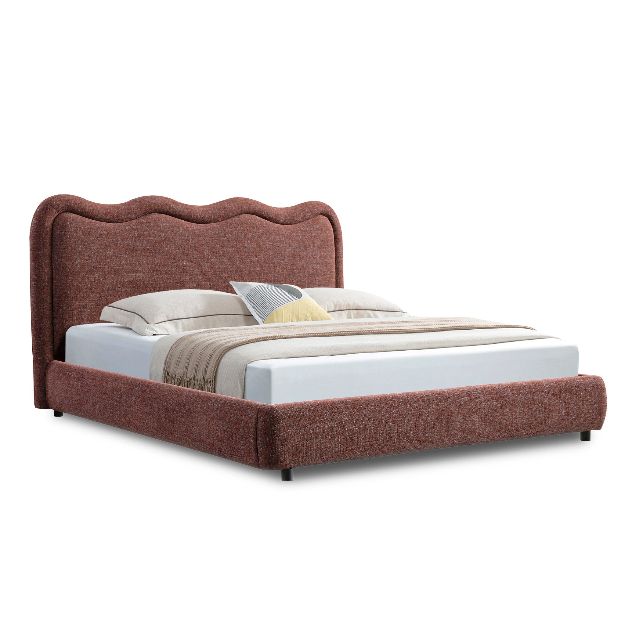 King Bed - Moss Brown - Serelle