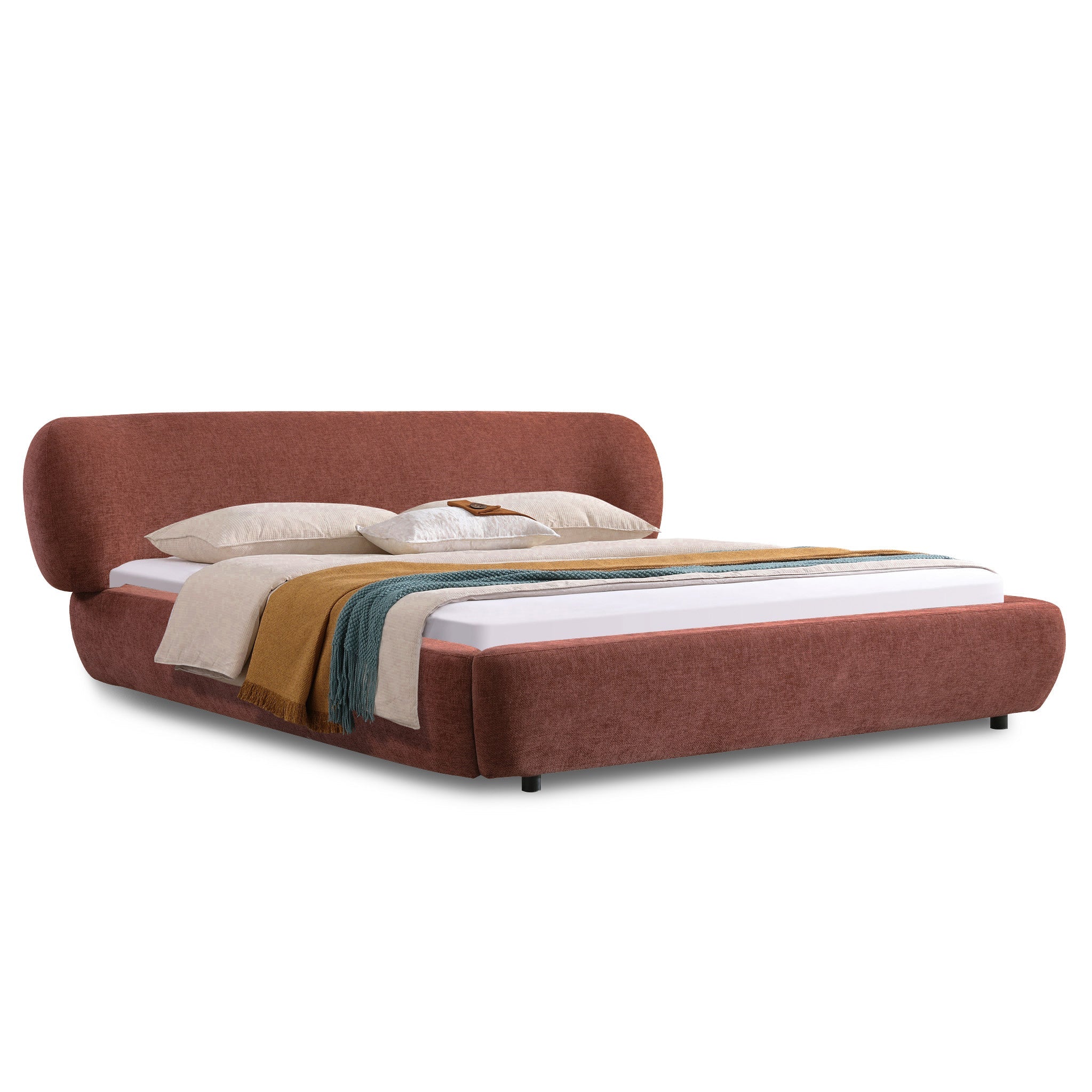 CBD12383-YO Queen Bed - Breeze Auburn