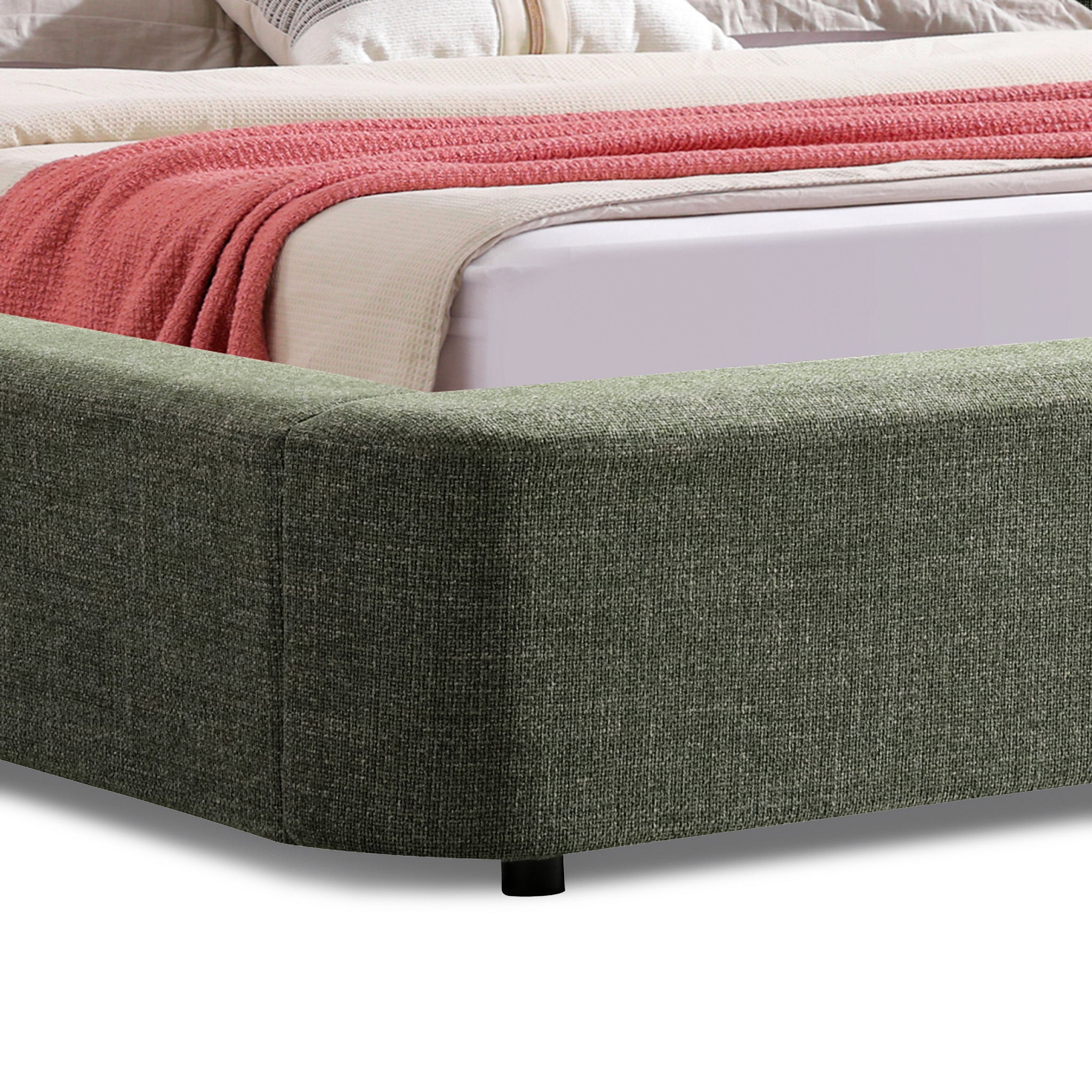 CBD12386-YO King Bed - Kaitoke Green