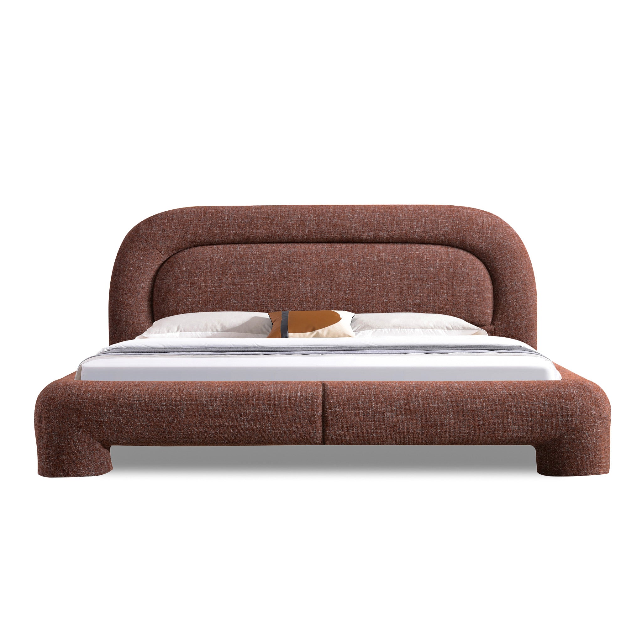 CBD12389-YO Queen Bed - Moss Brown