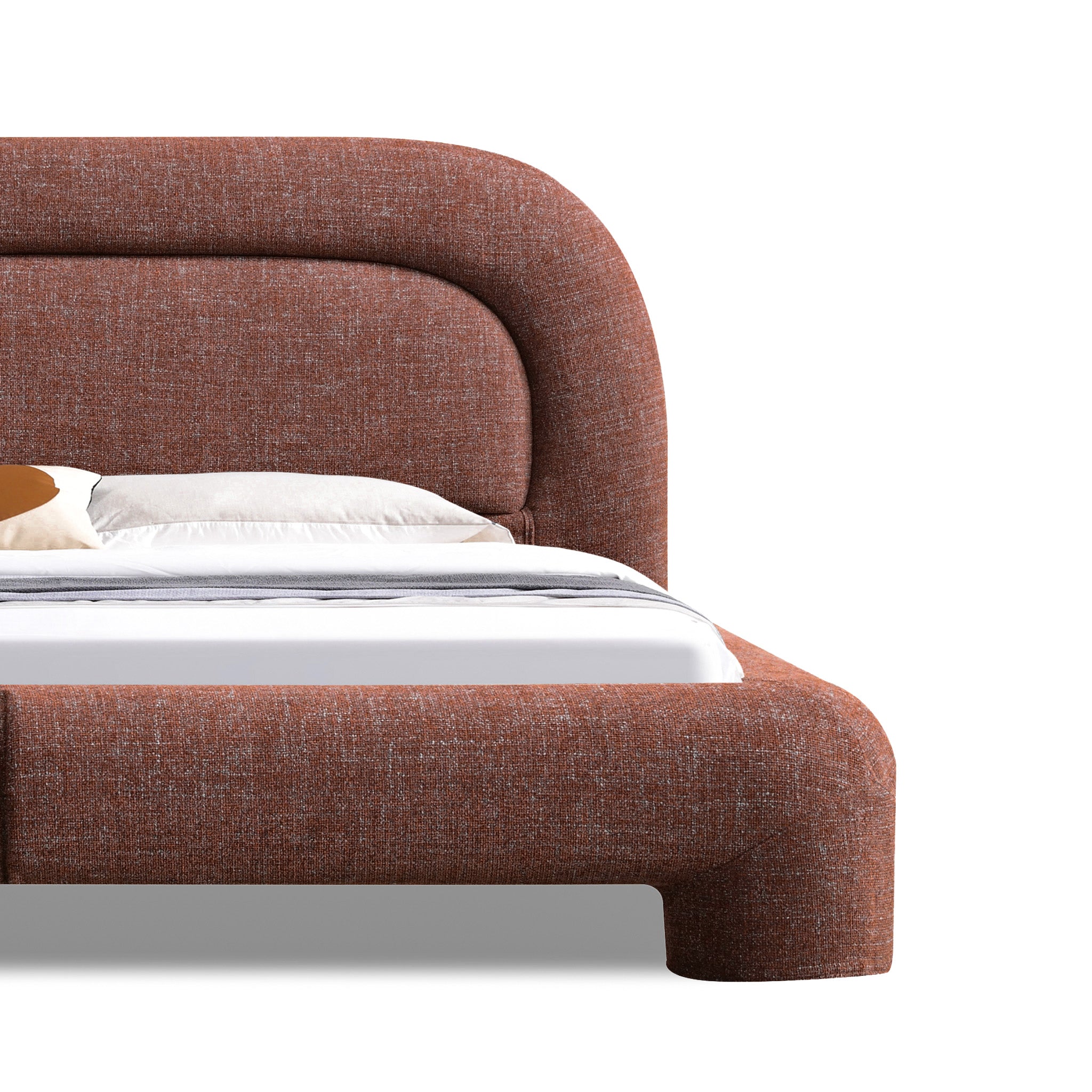 CBD12389-YO Queen Bed - Moss Brown