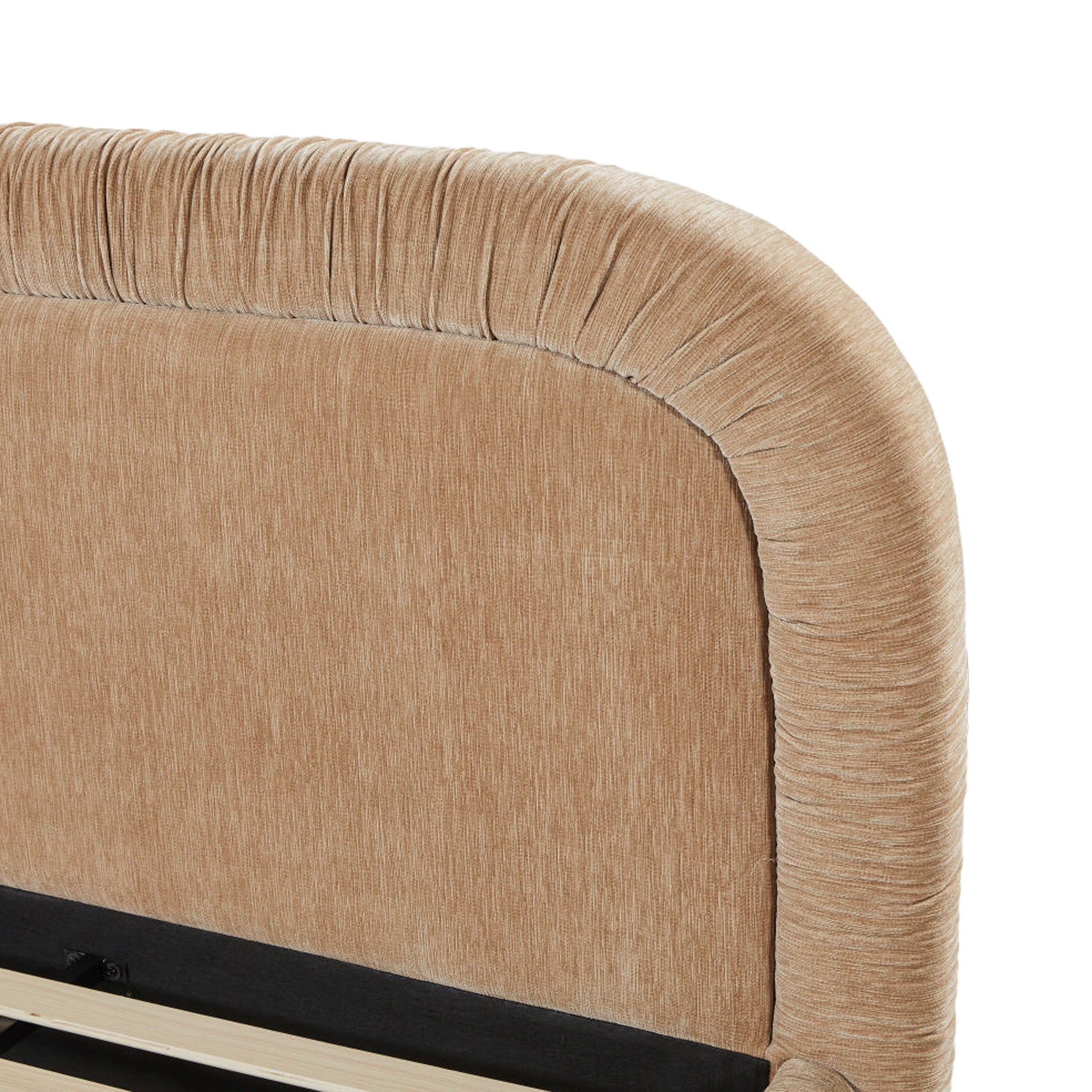 Clarinda Queen Bed - Blink Camel