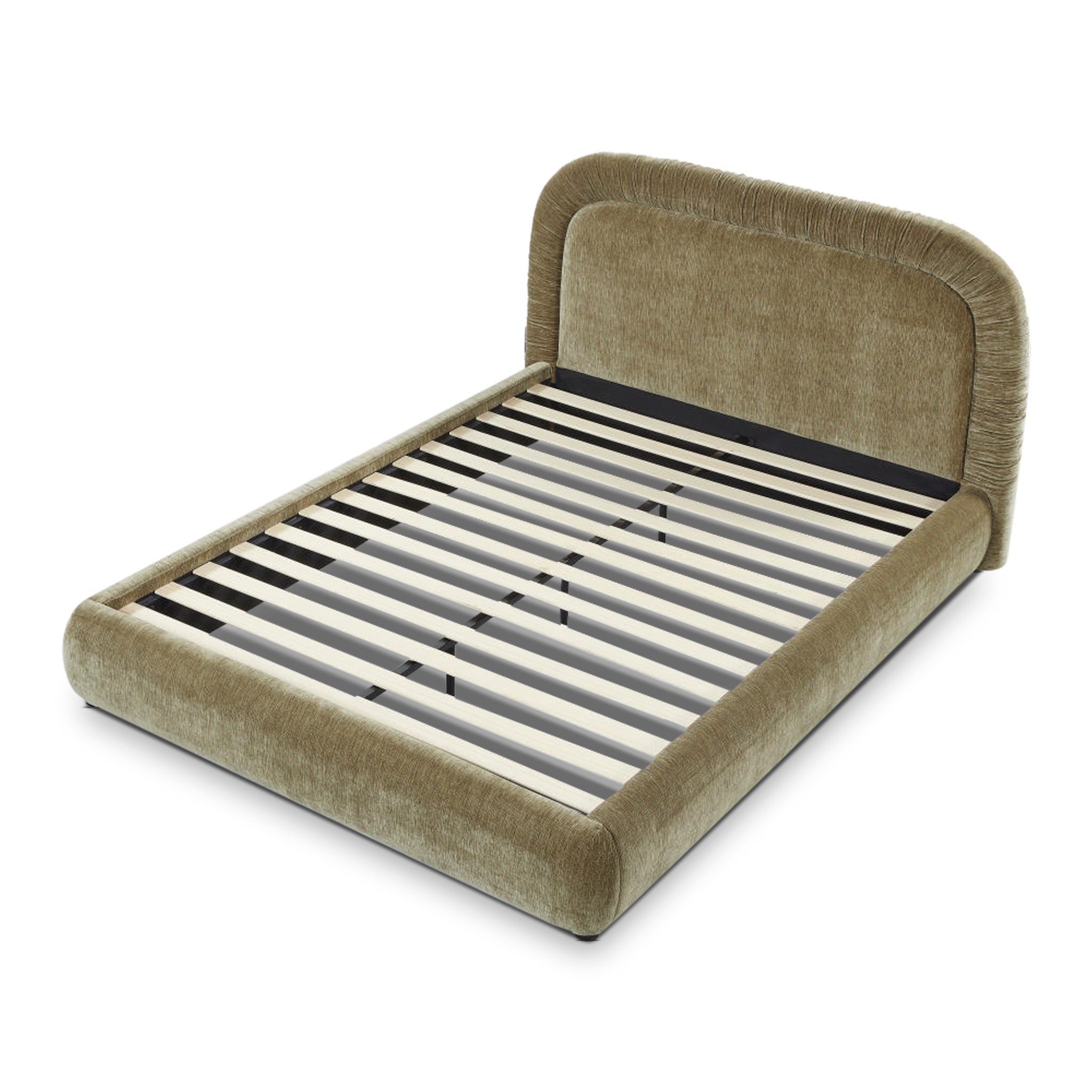 Clarinda Queen Bed - Blink Moss Green