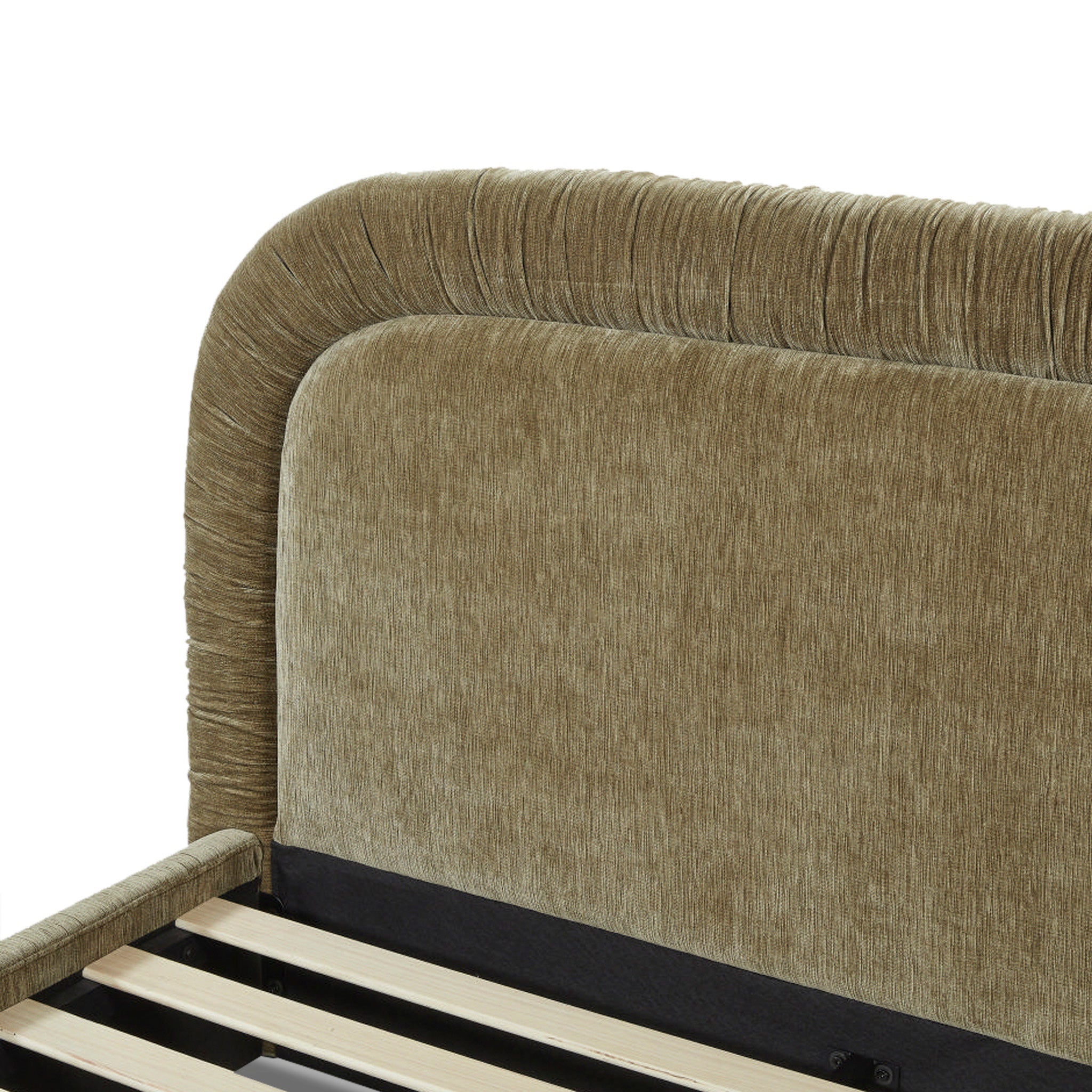 Clarinda King Bed - Blink Moss Green