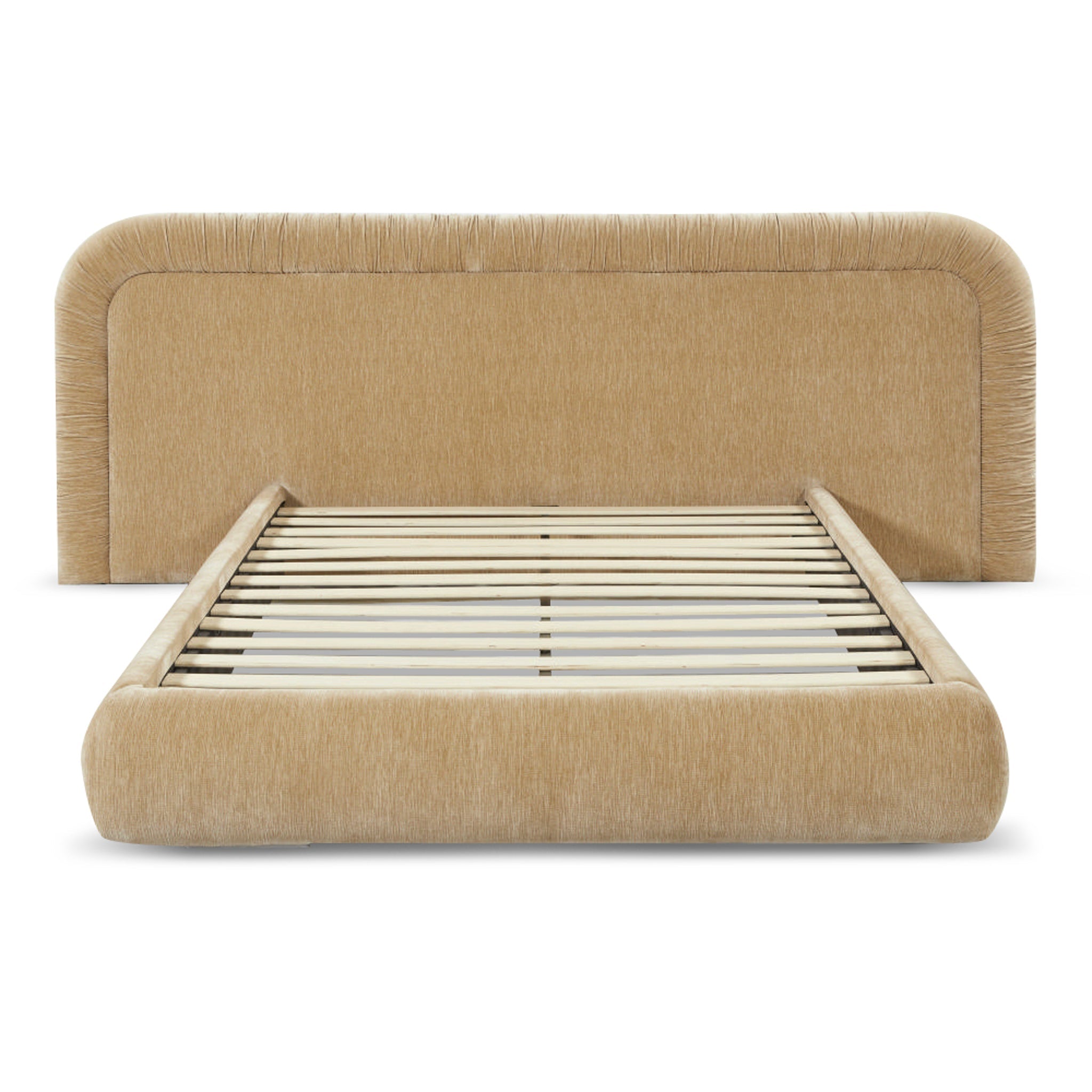 Rosina Queen Bed - Blink Camel
