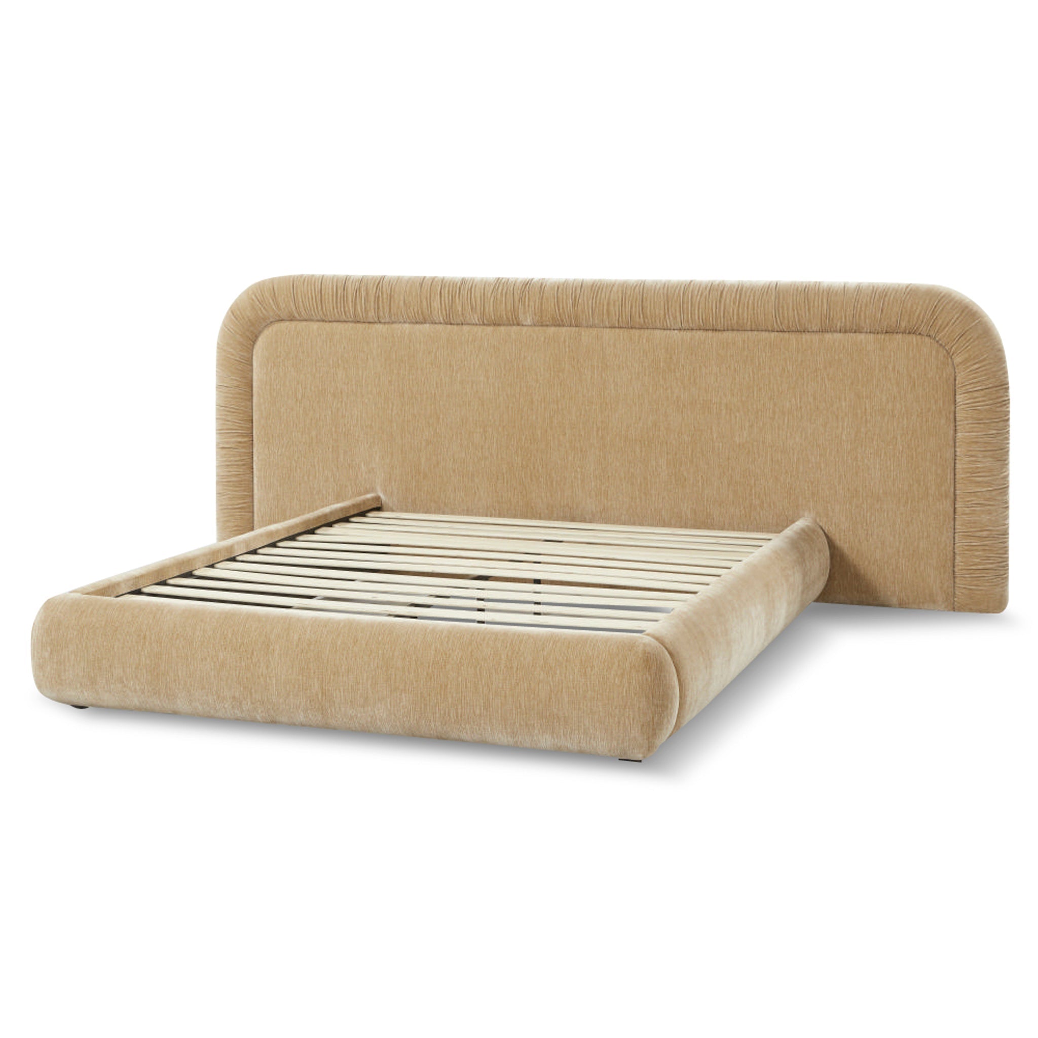 Rosina Queen Bed - Blink Camel