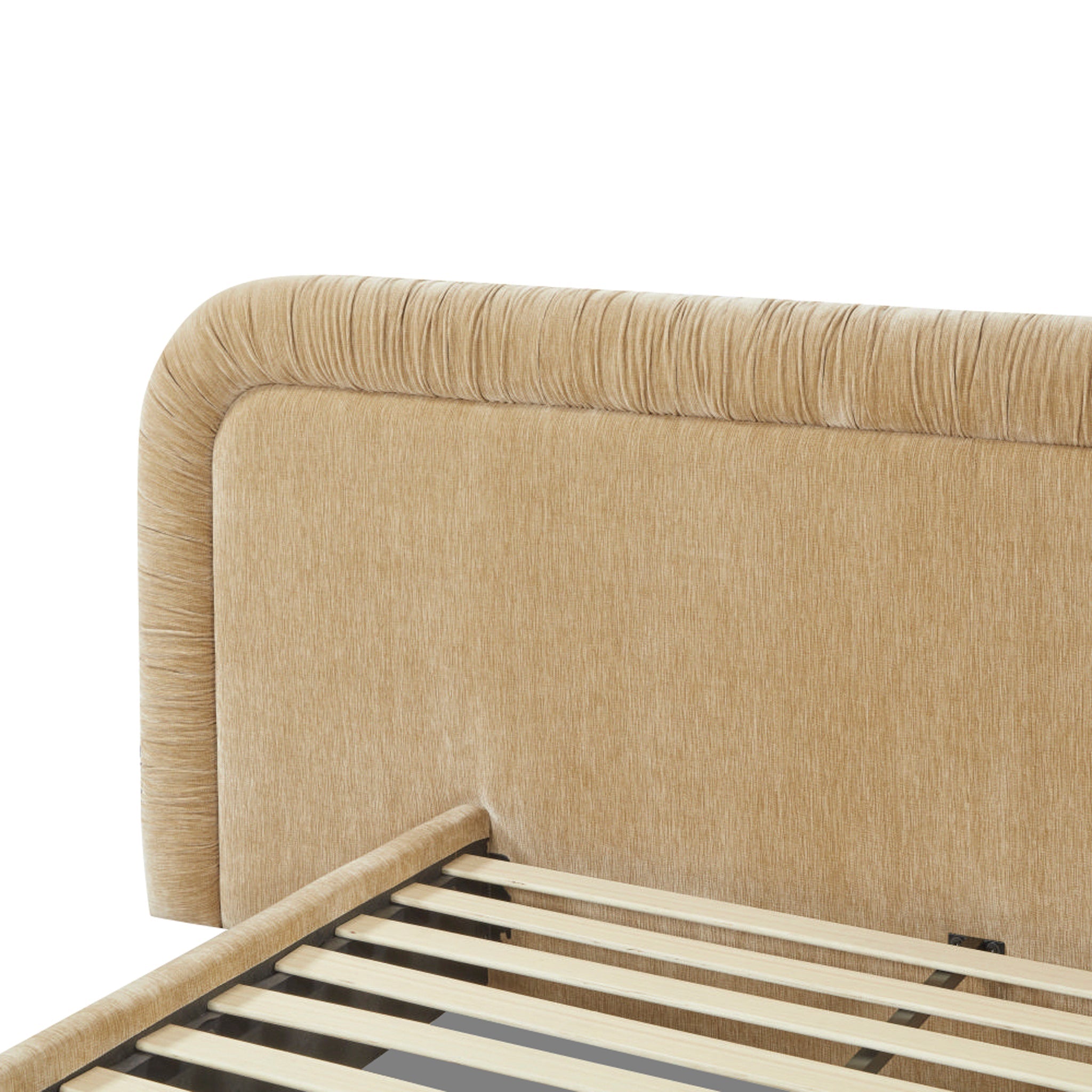 Rosina Queen Bed - Blink Camel