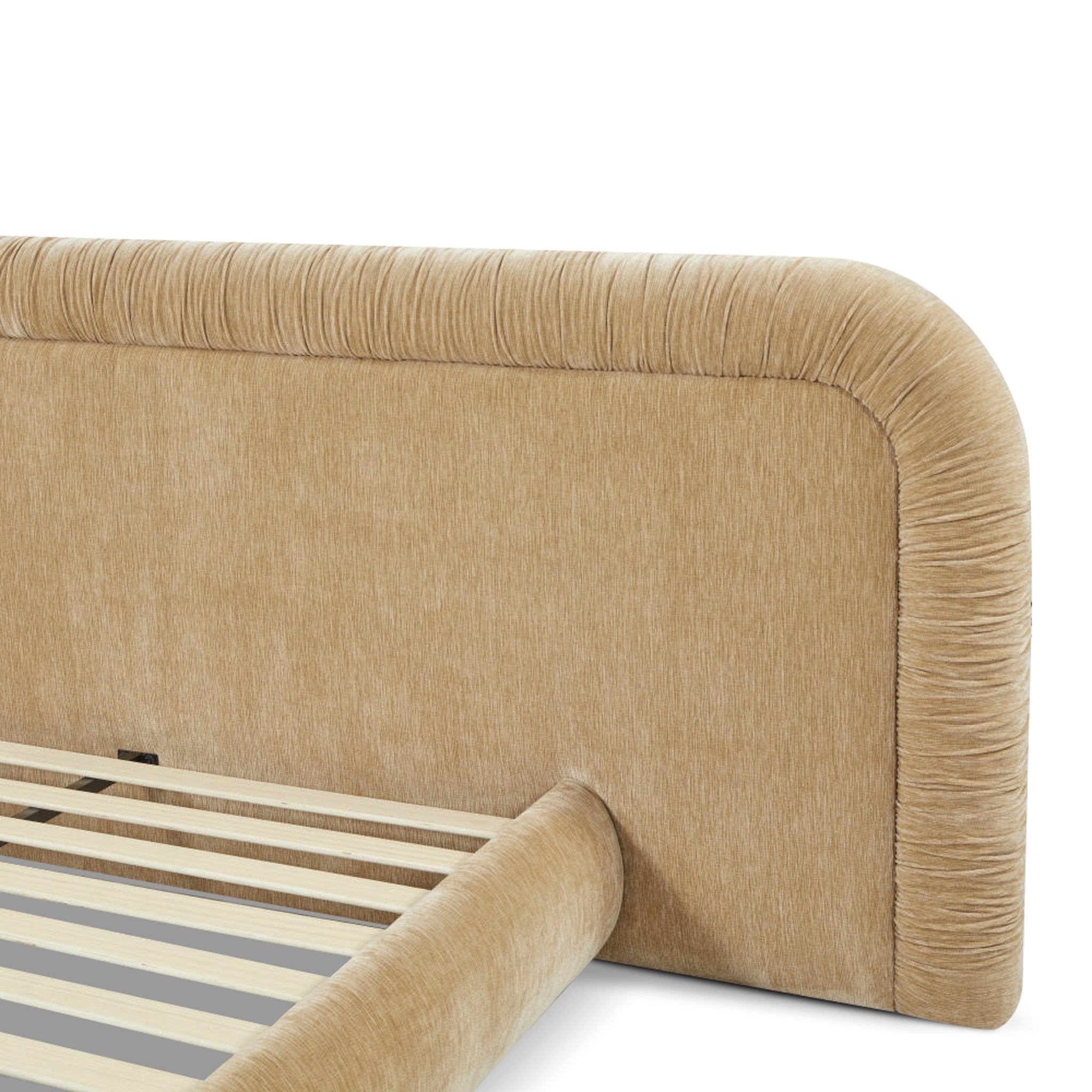 Rosina Queen Bed - Blink Camel