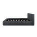 Queen Bed frame in Fossil Grey Fabric - image 3