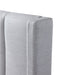 Fabric King Bed Frame - Pearl Grey with Storage - image 7