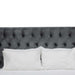 King Bed Frame - Charcoal Velvet - image 6