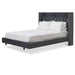 King Bed Frame - Charcoal Velvet - image 5