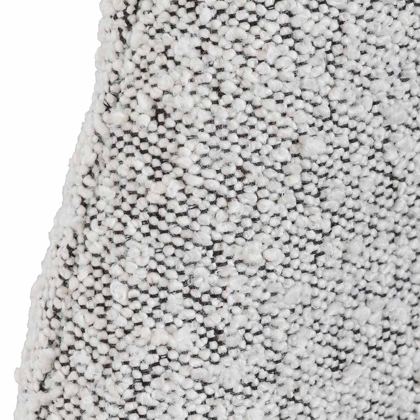 King Sized Bed Frame - Pepper Boucle