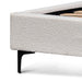 King Bed Frame - Cream White - image 8