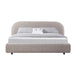 King Bed Frame - Olive Brown Boucle - image 6