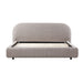 King Bed Frame - Olive Brown Boucle - image 7