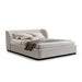 King Bed Frame - Clay Grey