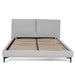 Showcasing Telora Fabric Queen Bed Frame - Clay Grey BD8826-YO Bed Frame by Calibre Furniturs