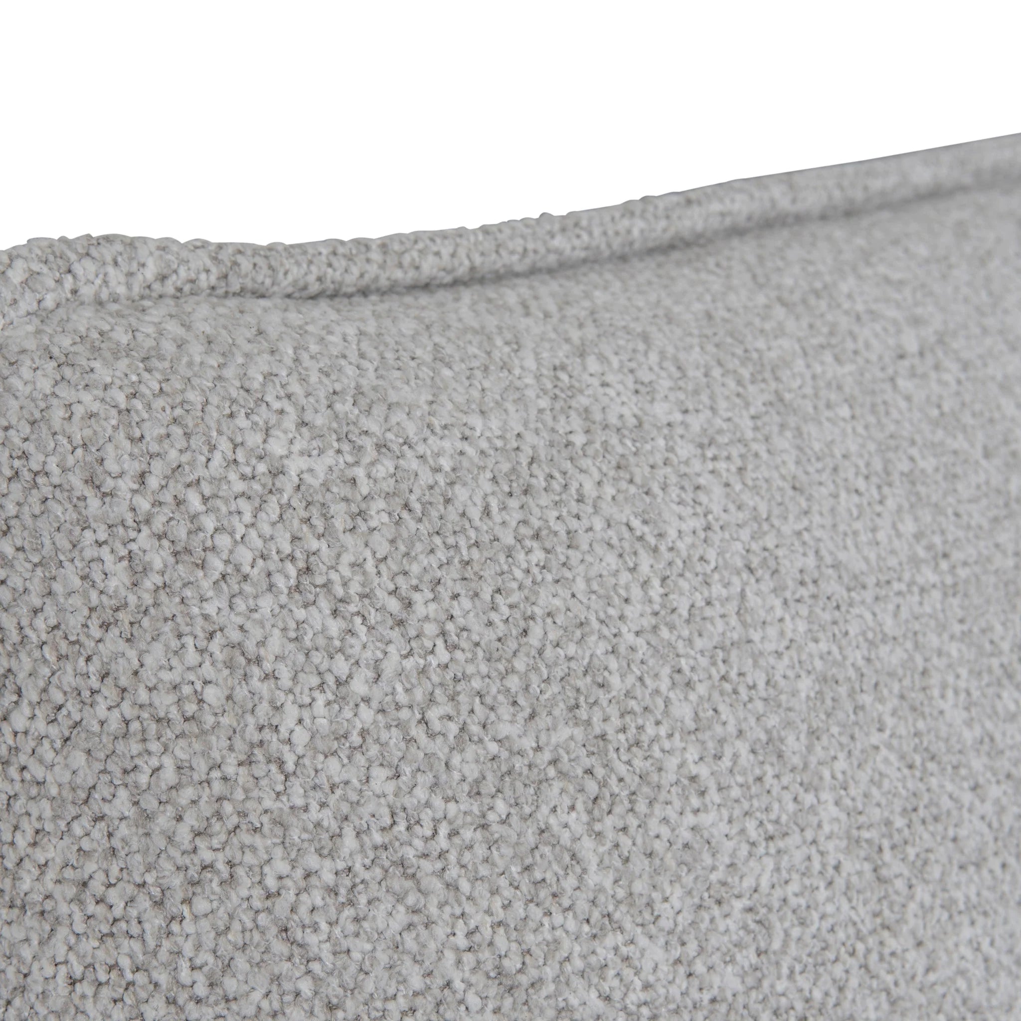 Telora Fabric Queen Bed Frame - Clay Grey