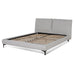Showcasing Telora Fabric Queen Bed Frame - Clay Grey BD8826-YO Bed Frame by Calibre Furniturs