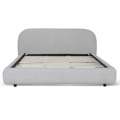 Showcasing Lodono Queen Bed Frame - Clay Grey BD8828-YO Bed Frame by Calibre Furniturs