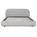 Showcasing Lodono Queen Bed Frame - Clay Grey BD8828-YO Bed Frame by Calibre Furniturs