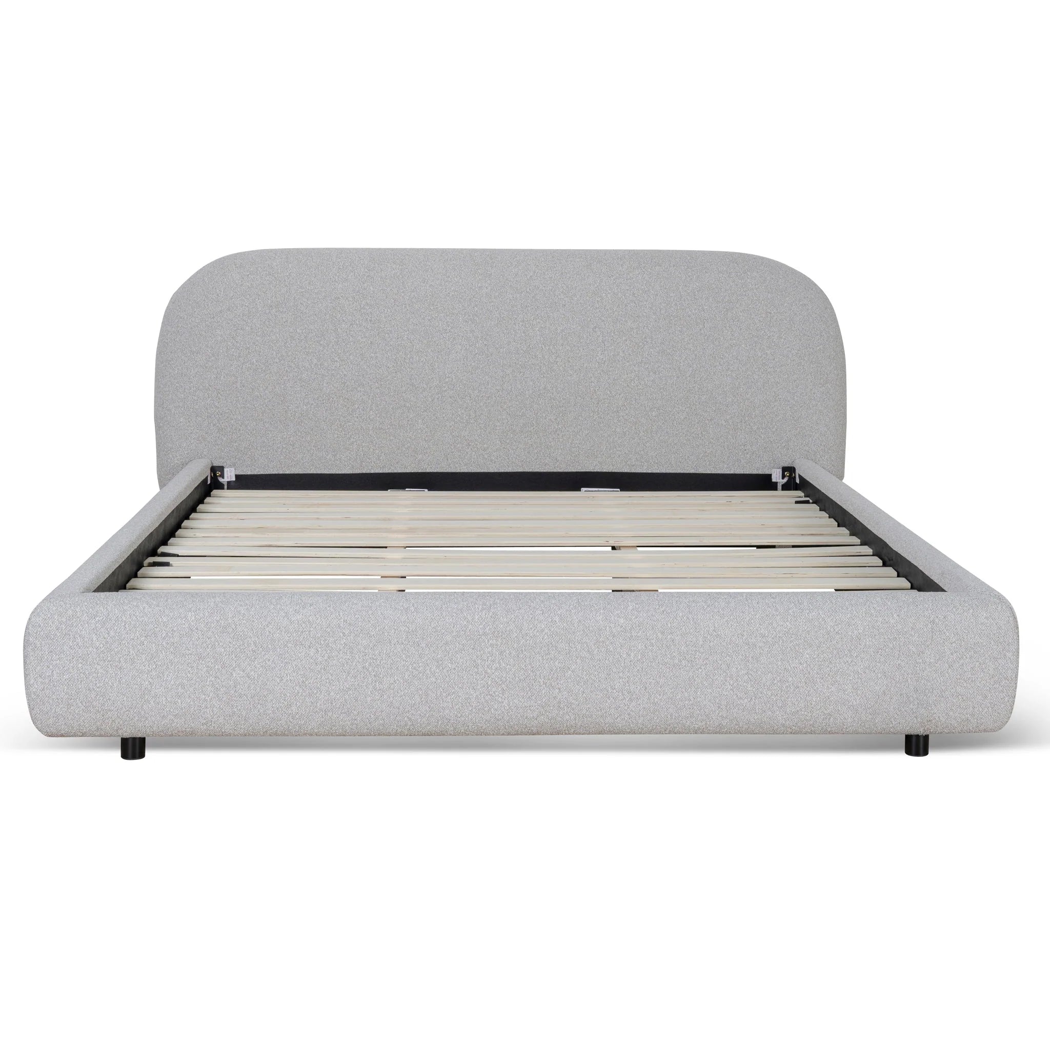 Kanosena King Bed Frame - Clay Grey