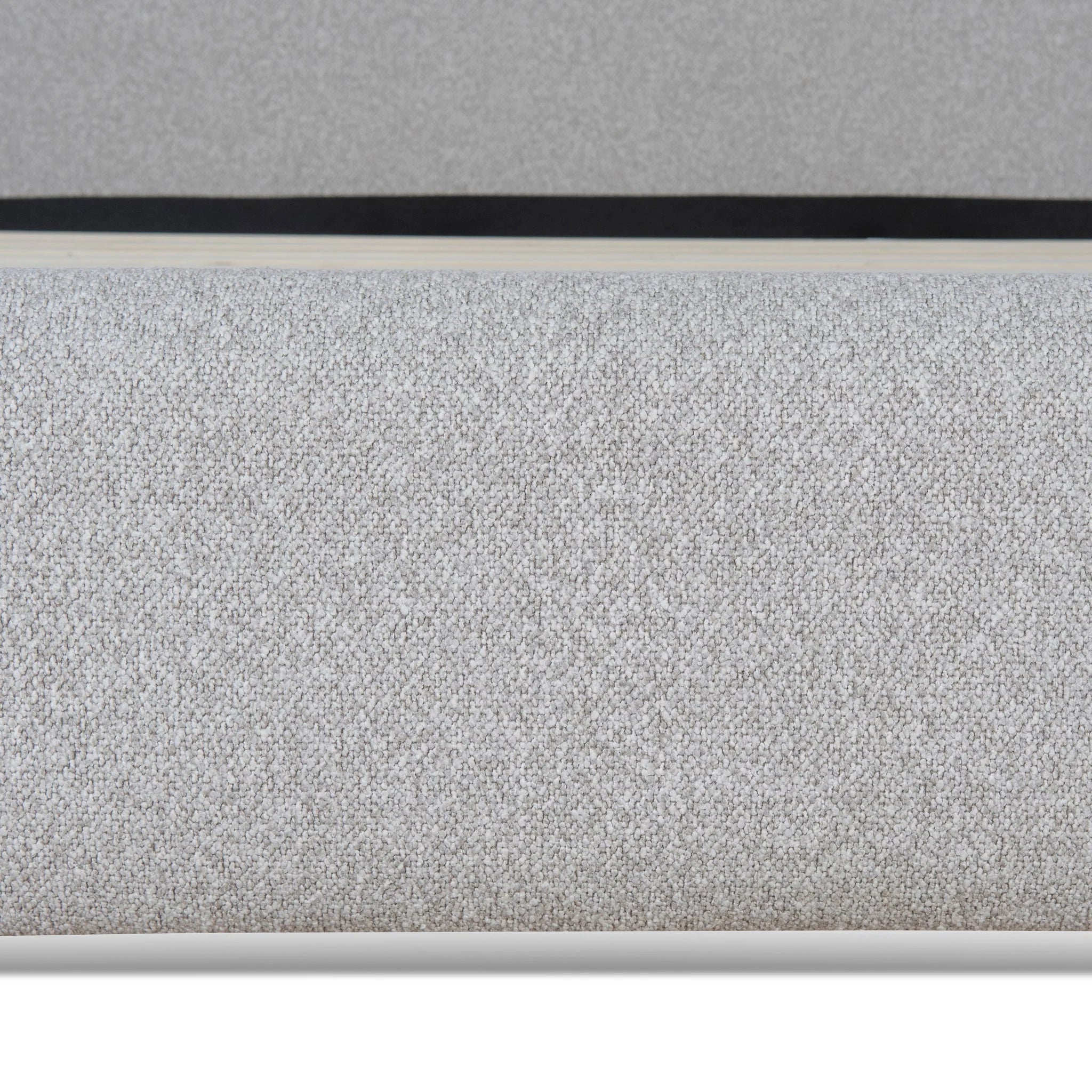 Kanosena King Bed Frame - Clay Grey