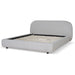 Showcasing Lodono Queen Bed Frame - Clay Grey BD8828-YO Bed Frame by Calibre Furniturs