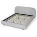 Showcasing Kanosena King Bed Frame - Clay Grey BD8829-YO Bed Frame by Calibre Furniturs