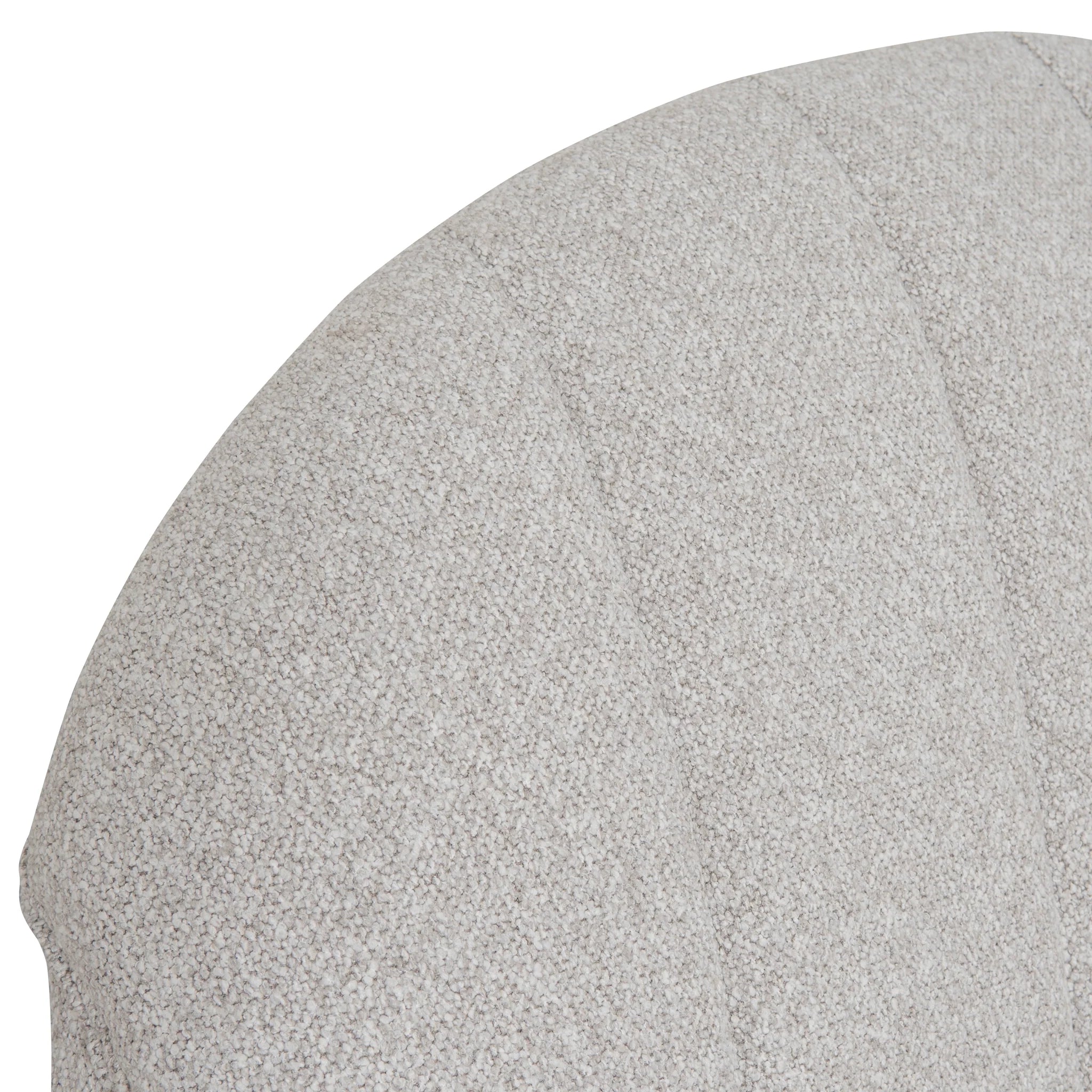 Benemila Fabric Queen Bed Frame - Clay Grey