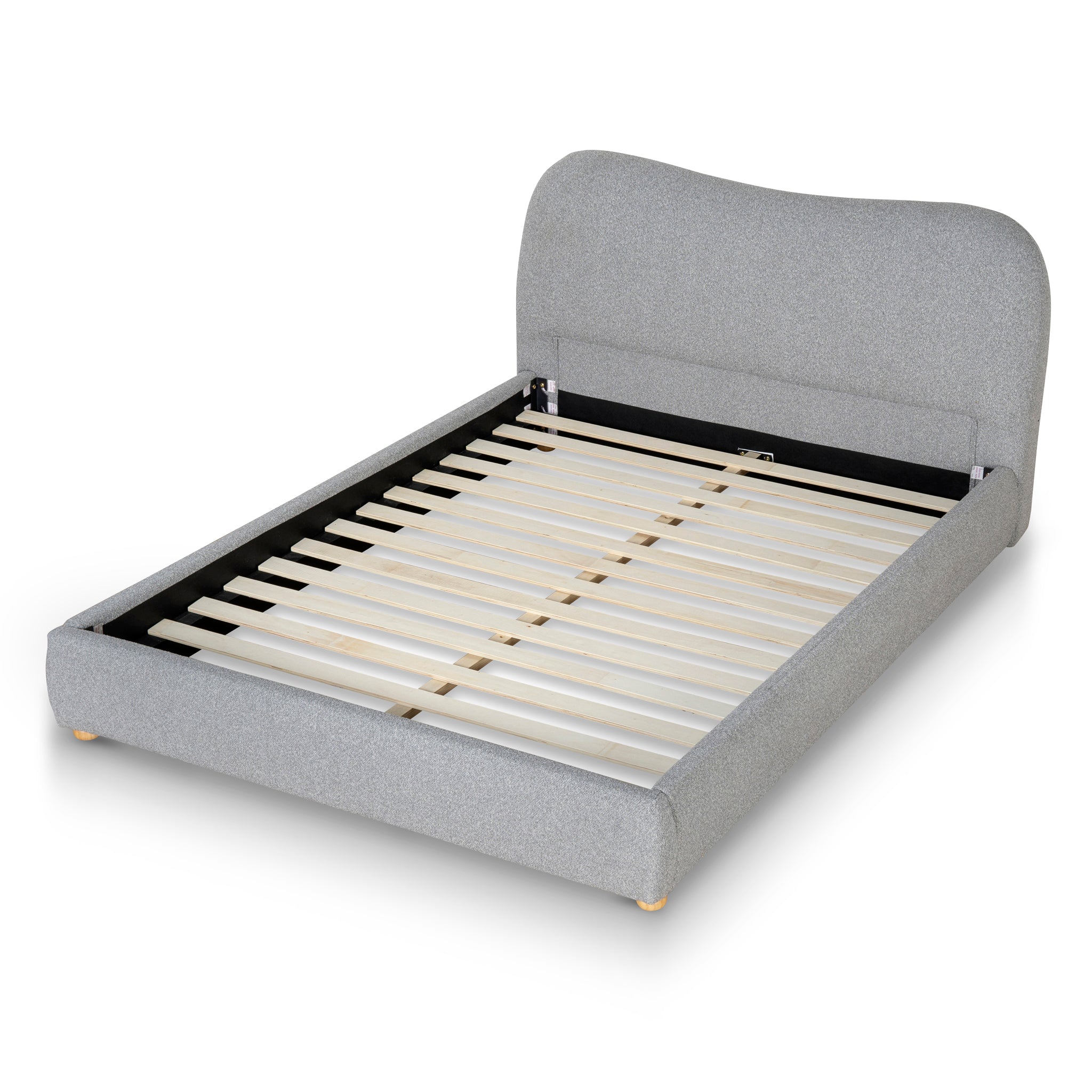 Queen Bed Frame - Storm Grey - image 4