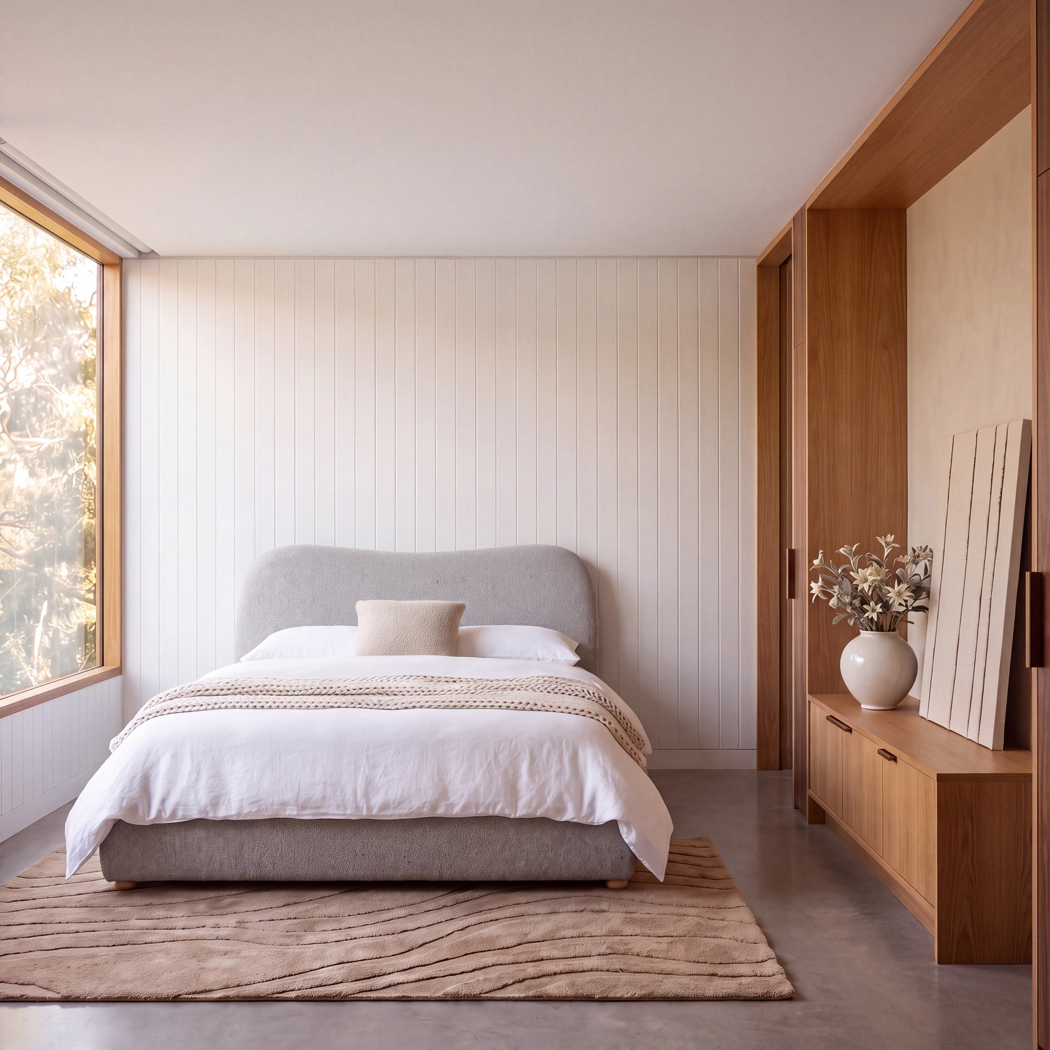 King Bed Frame - Storm Grey - image 2