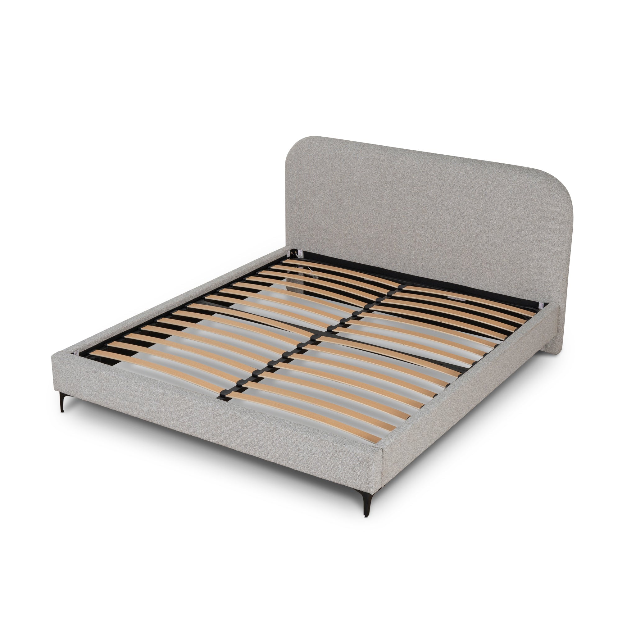 King Bed Frame - Clay Grey - image 2
