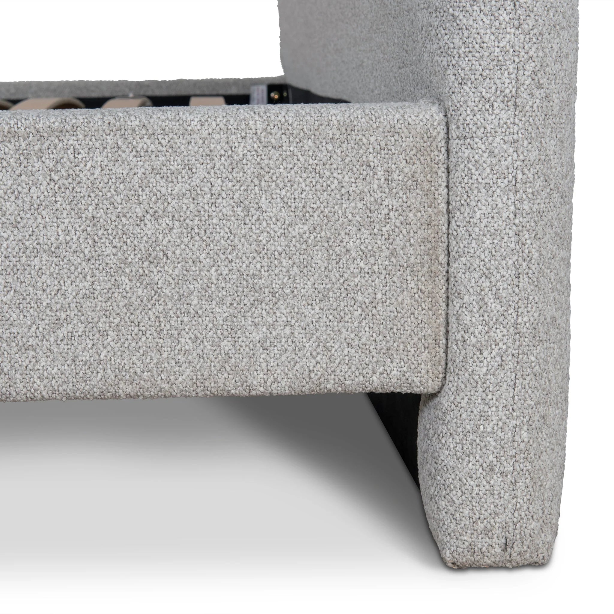 Cegala King Bed Frame - Clay Grey