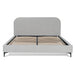 Showcasing Cegala King Bed Frame - Clay Grey BD8835-YO Bed Frame by Calibre Furniturs