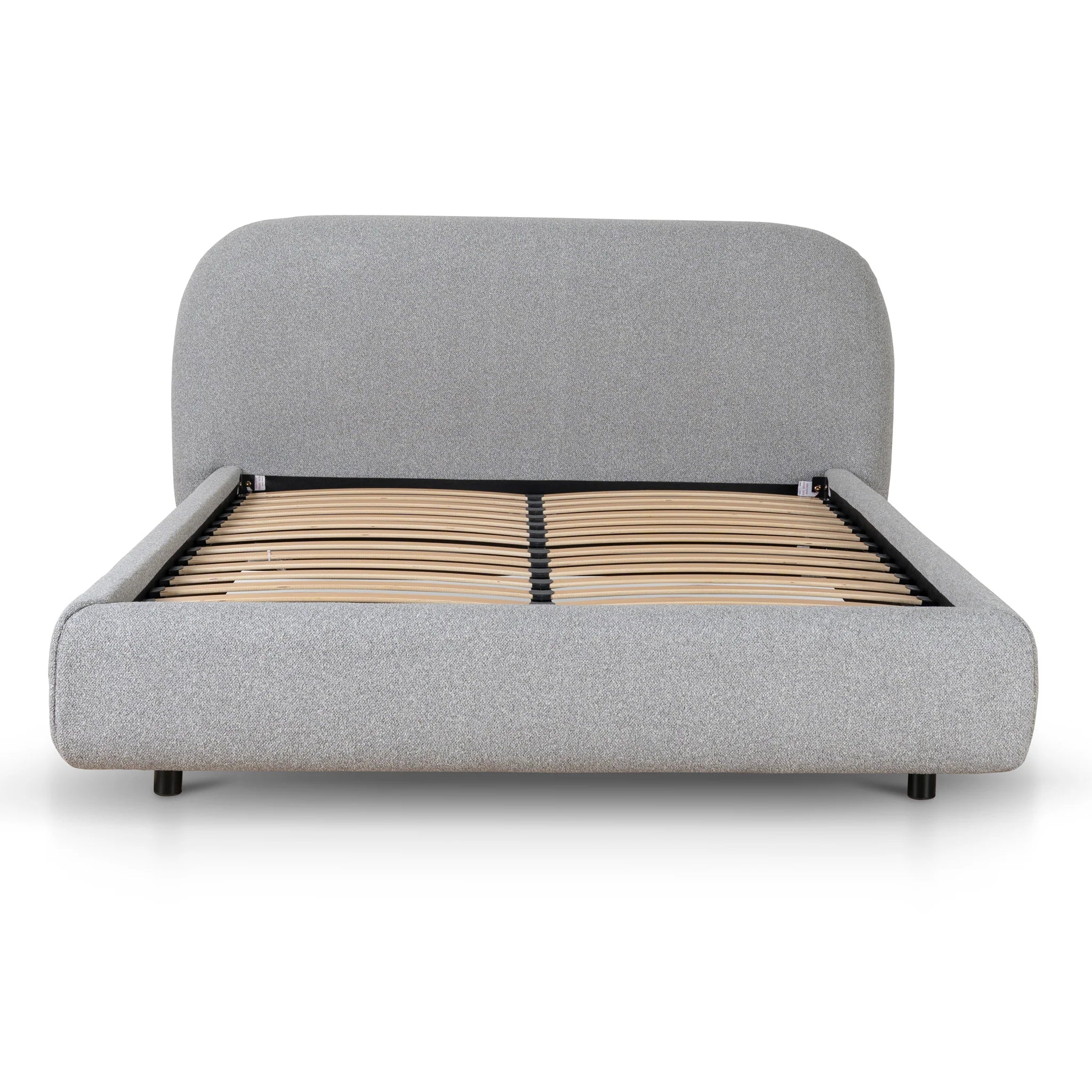 Showcasing Domobela Queen Bed Frame - Storm Grey BD8919-YO Bed Frame by Calibre Furniturs