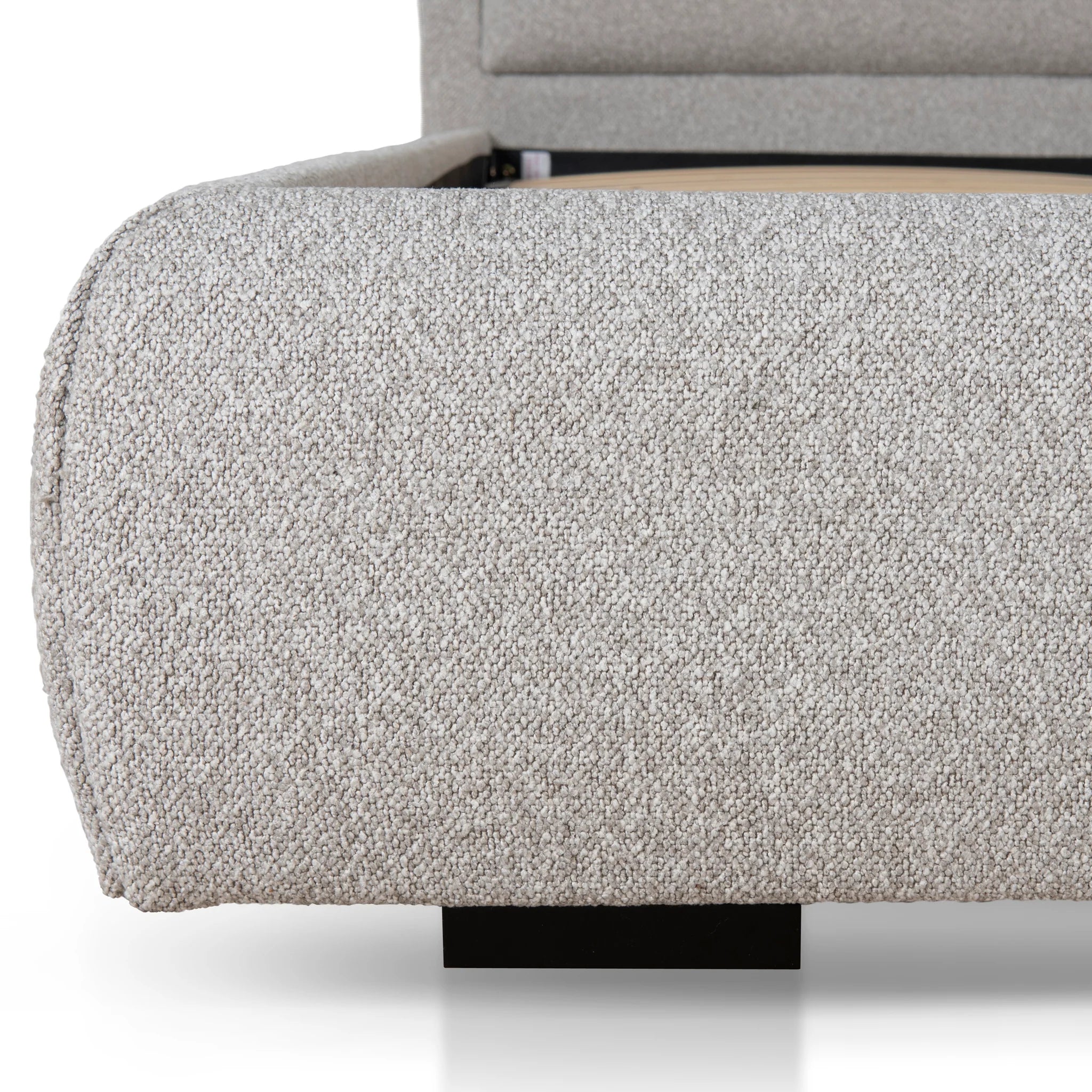 Setamila King Bed Frame - Clay Grey