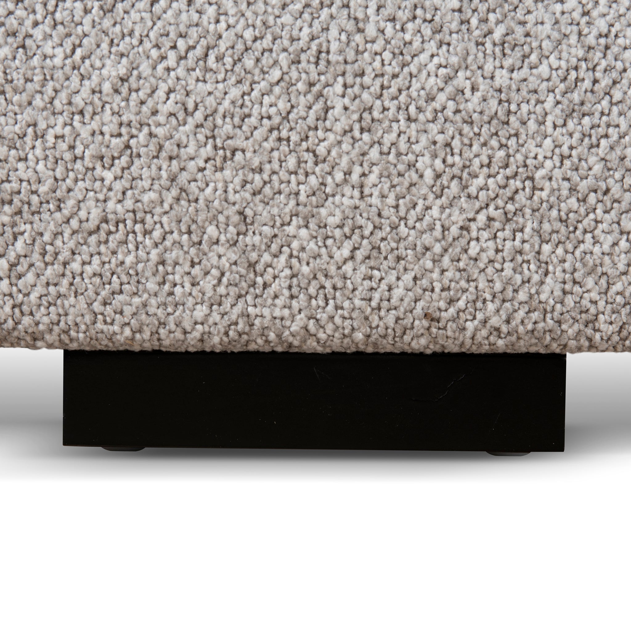 Fabric Queen Bed Frame - Clay Grey - image 6