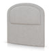 Showcasing Dosaro Single Bedhead - Clay Grey BH10224-YO Bedhead by Calibre Furniturs
