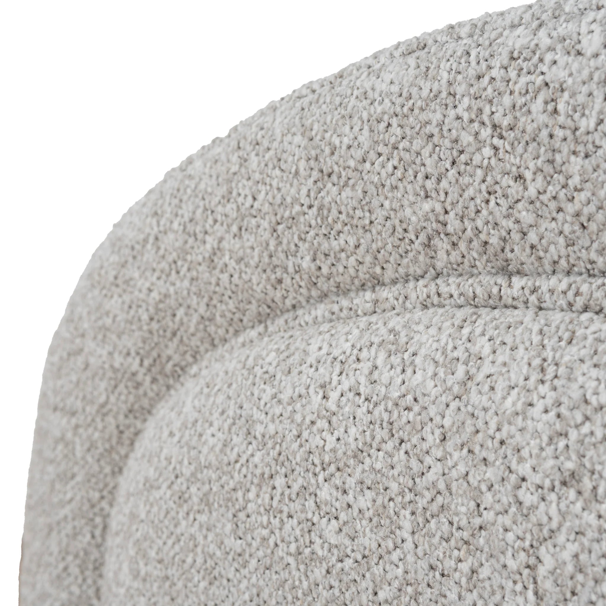 Dosaro Single Bedhead - Clay Grey