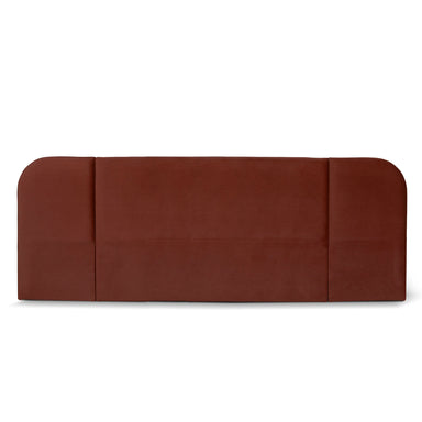 Showcasing Risano King Bedhead - Burnt Maroon BH10506-YO Bedhead by Calibre Furniturs