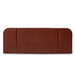 Showcasing Risano King Bedhead - Burnt Maroon BH10506-YO Bedhead by Calibre Furniturs