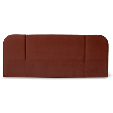 Showcasing Dimonilo Queen Bedhead - Burnt Maroon BH10507-YO Bedhead by Calibre Furniturs