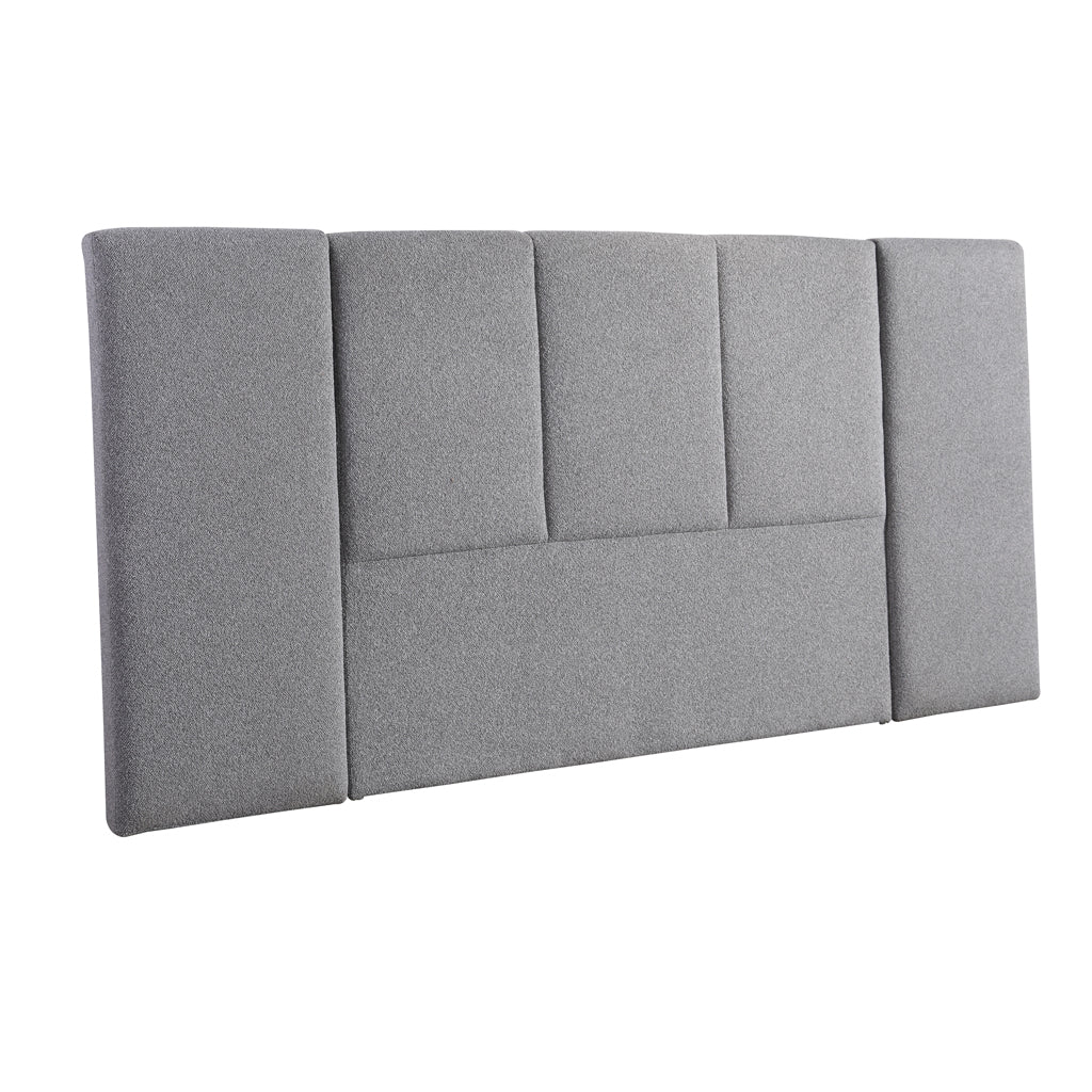 Showcasing Sarasena King Bedhead - Storm Grey BH10504-YO Bedhead by Calibre Furniturs